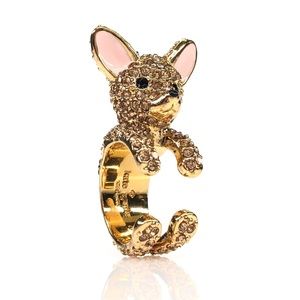 Kate Spade Chihuahua Ring - Size 7